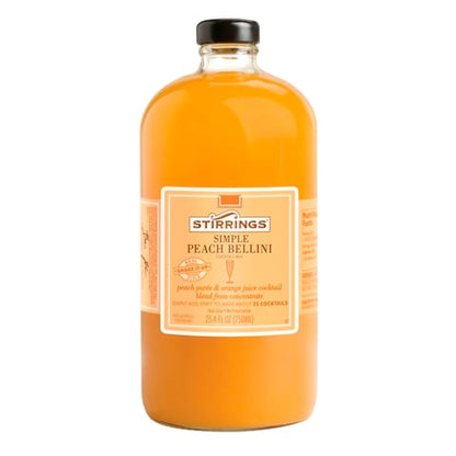 Stirrings Cocktail Mixer, Peach Bellini, 25.4 Fl Oz, 1 Count