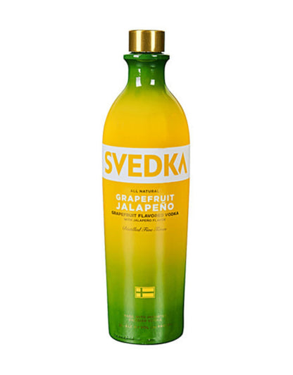 SVEDKA Grapefruit Jalapeno Flavored Vodka, 750 mL Bottle, 70 Proof