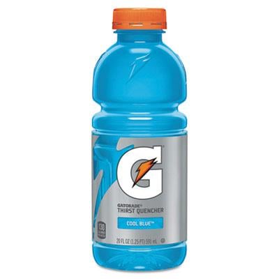 Gatorade Thirst Quencher Cool Blue Sports Drink 20 Fluid Ounce Plastic Bottle