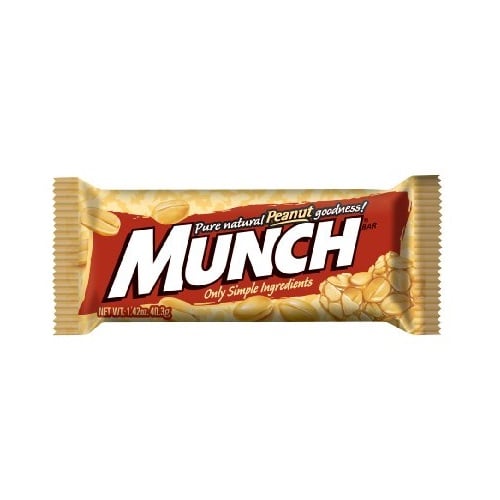 Munch Peanut Gluten Free Candy Bar  Full Size - 1.42 oz