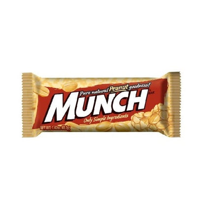 Munch Peanut Gluten Free Candy Bar  Full Size - 1.42 oz