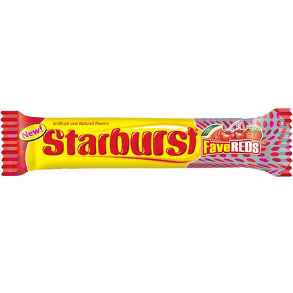 STARBURST FaveREDs Fruit Chews Candy Single Pack, 2.07 ounce (B01DF0LAYQ)
