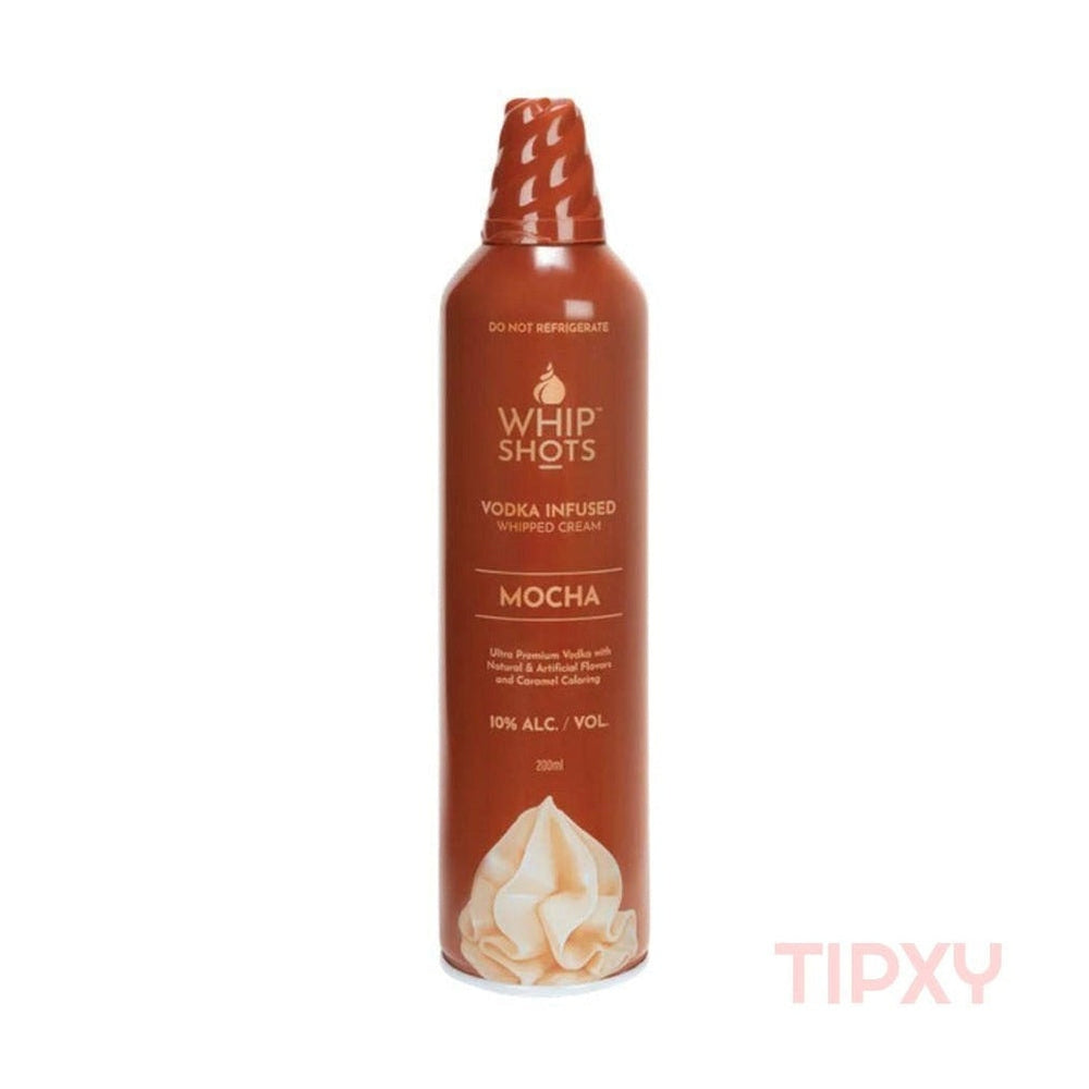 Whip Shots - Mocha Vodka Infused Whipped Cream, 200 mL